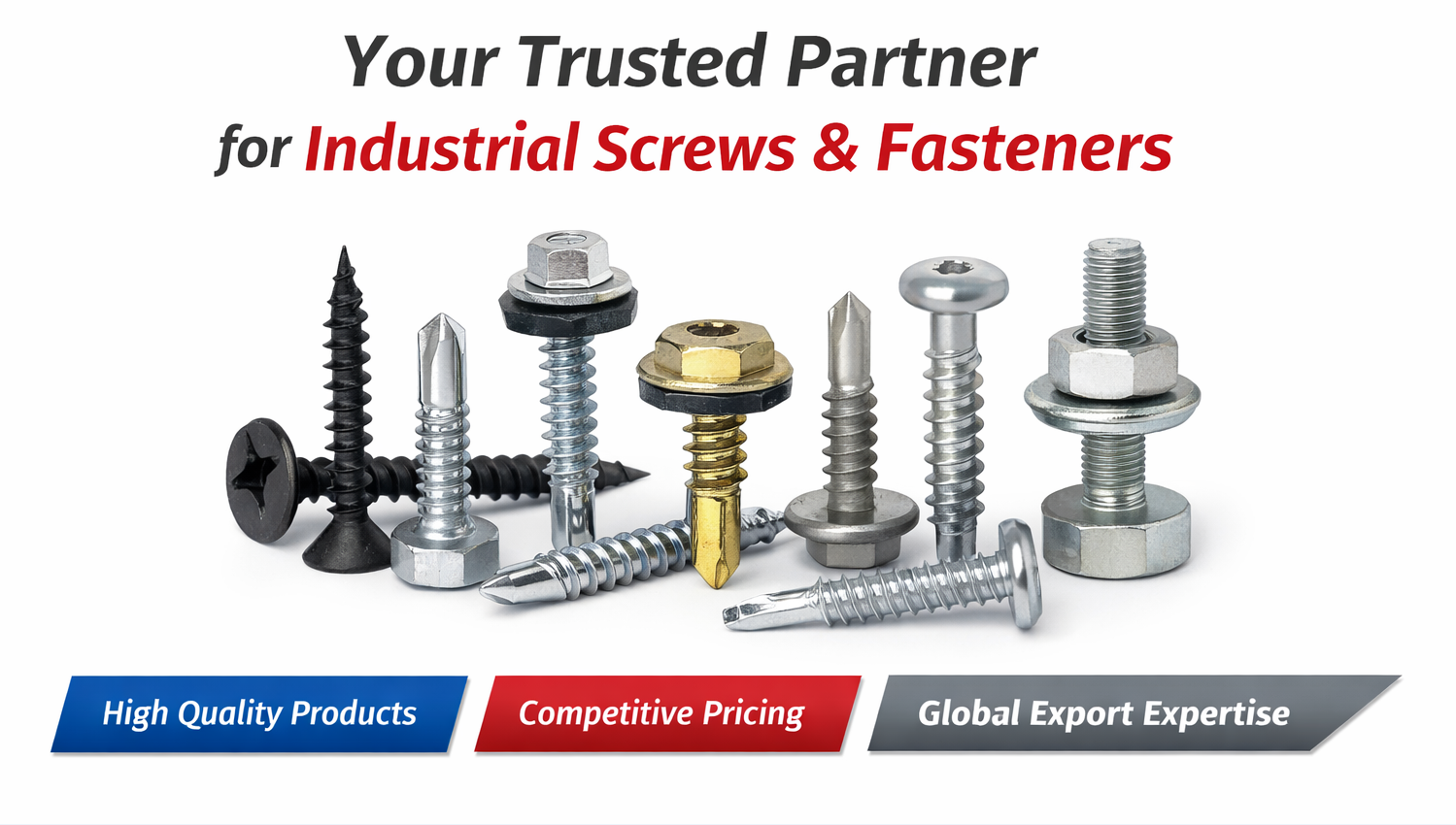 JLHY: Your Trusted Partner for Industrial Screws and Fasteners Introduction