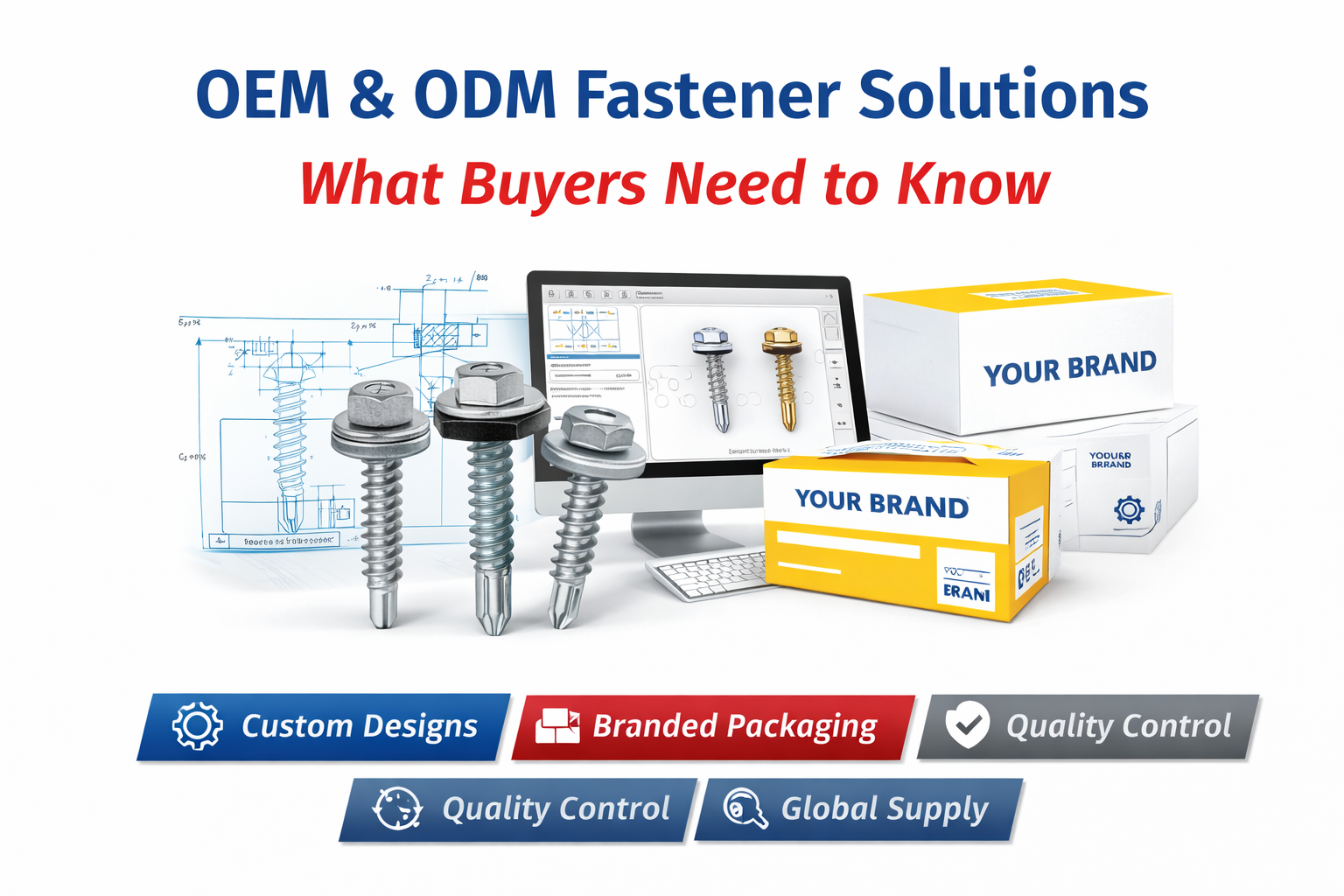 OEM & ODM Fastener Solutions: What Buyers Need to Know Introduction