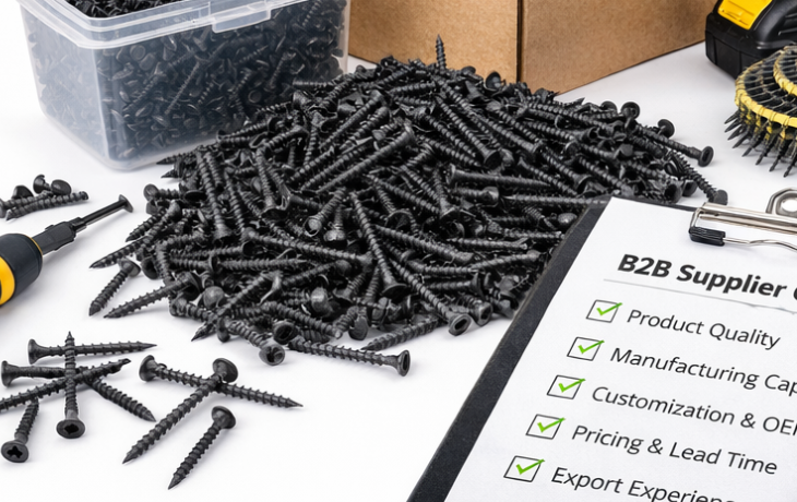 How to Choose a Drywall Screw Supplier