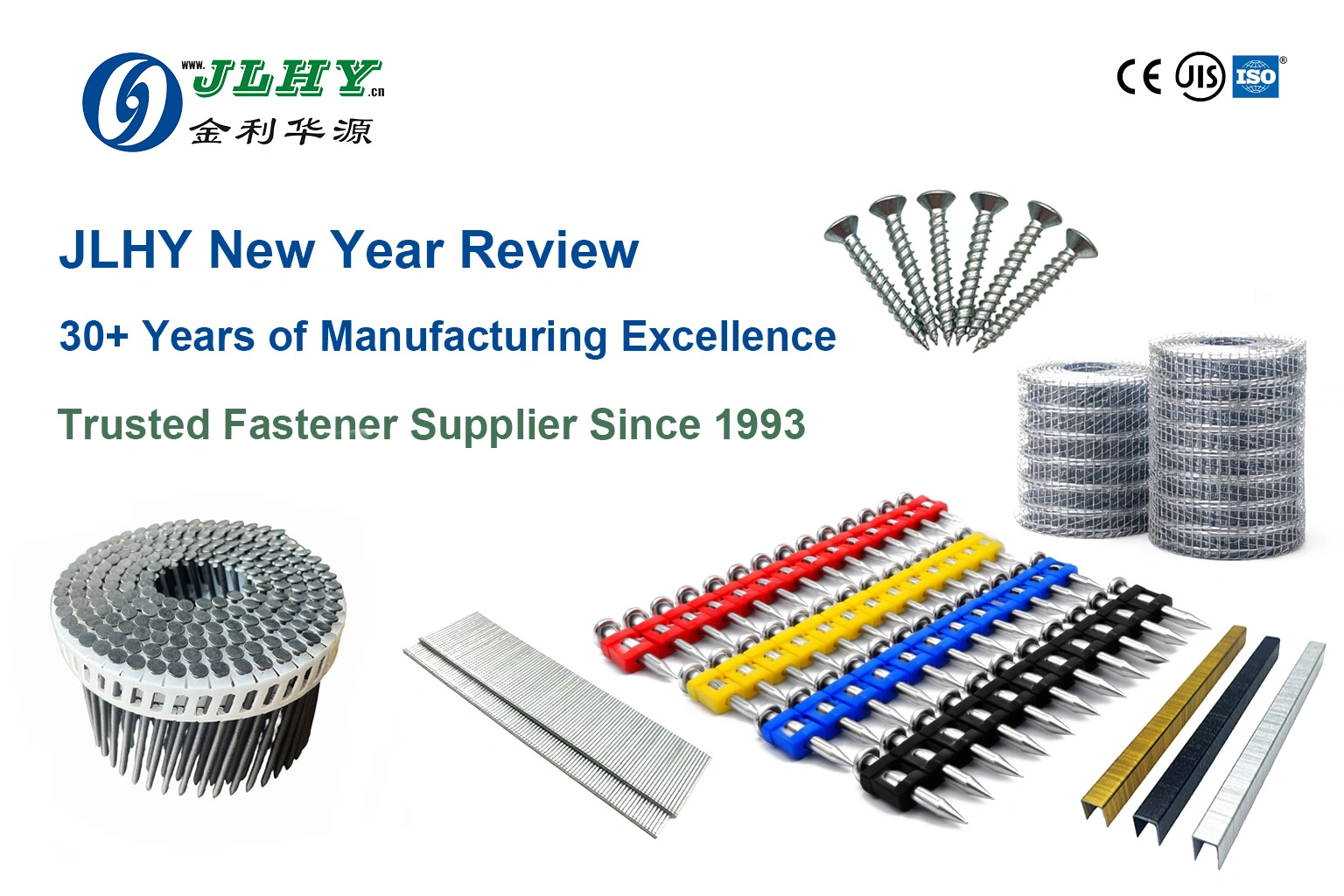 JLHY Collated Pin Nails Manufacturer | Professional Pin Nails Factory in China