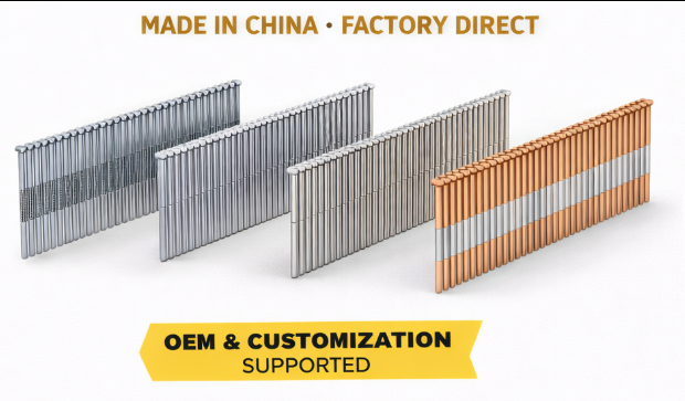 Brad Nails Manufacturer & Supplier | Precision Brad Nails for Global Markets
