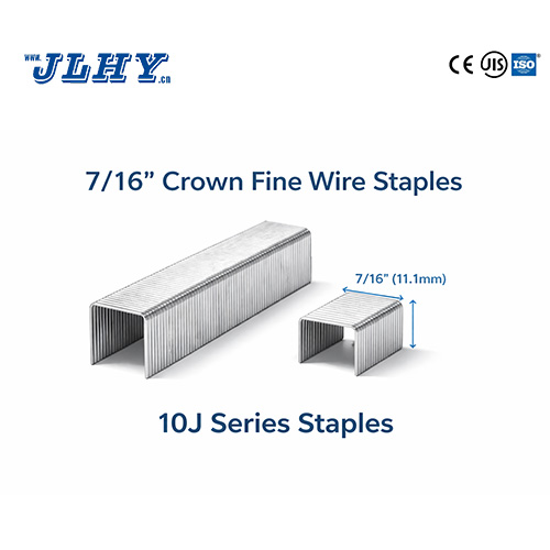 7/16" Crown 10J Series Staples