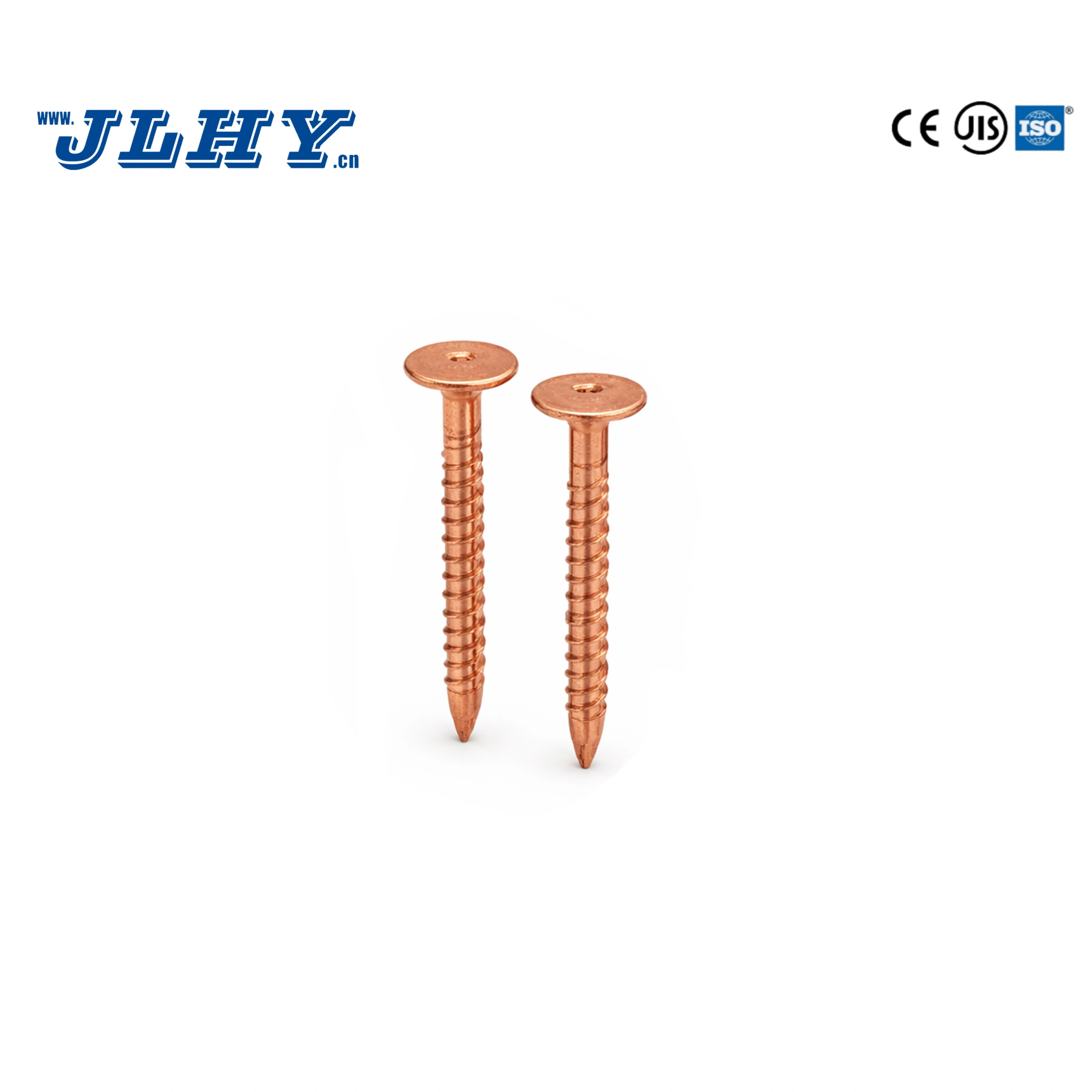 Copper Ring Shank Slating & Flashing Nails
